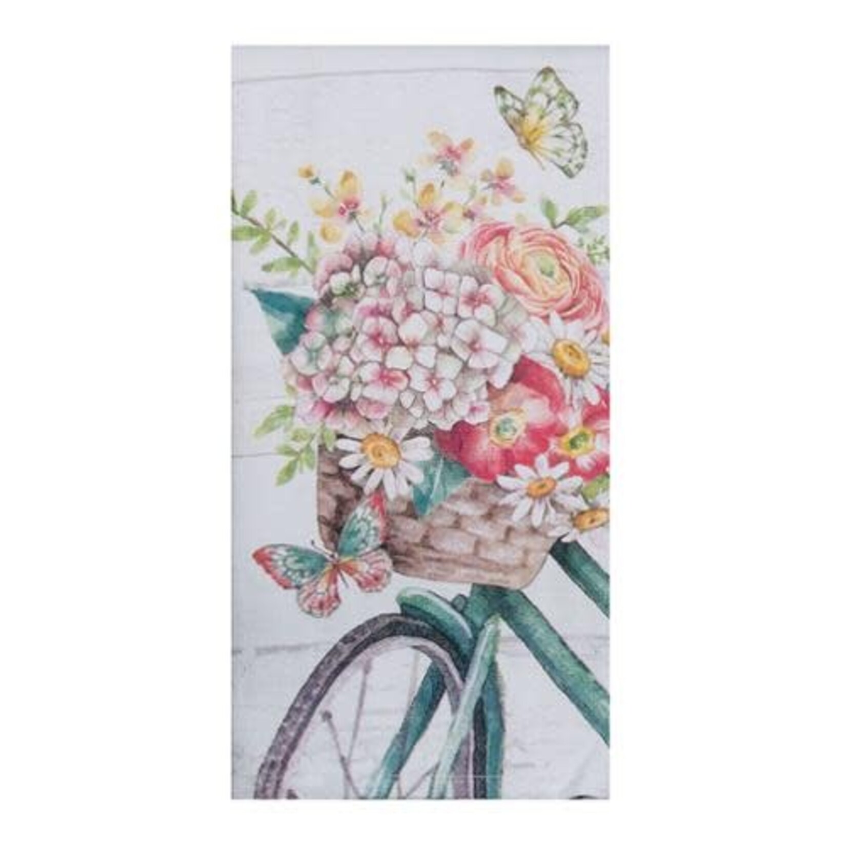 KAYDEE DESIGNS KAYDEE Dual Purpose Terry Tea Towel -Bike Floral