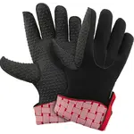 KITCHEN GRIPS KITCHEN GRIPS Glove 5 Finger Woven Small - Cherry/White