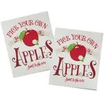 KAYDEE DESIGNS KAYDEE Swedish Dishcloth -2pk Apple Orchard