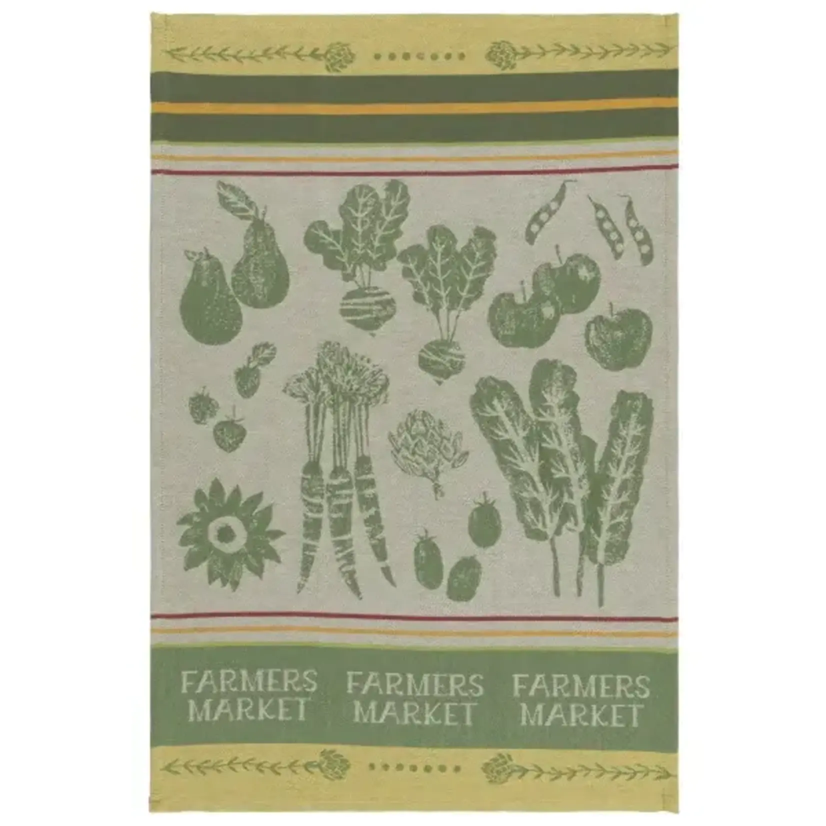 KAYDEE DESIGNS KAYDEE Embroidered Dual Purpose Tea Towel - Farmers Market