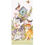 KAYDEE DESIGNS KAYDEE Dual Purpose Tea Towel - Curious Kittens