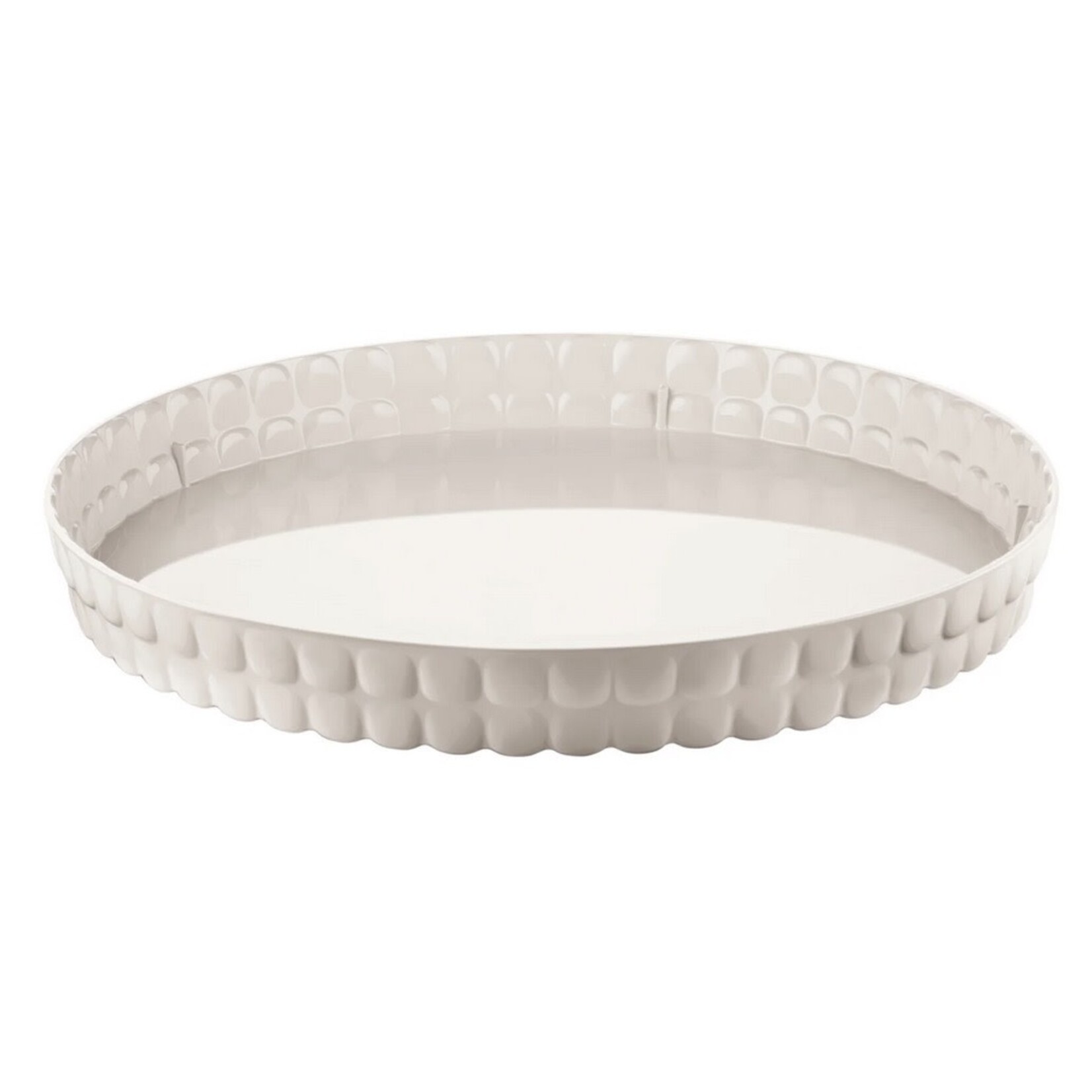 GUZZINI GUZZINI Tiffany Round Tray - Milk White