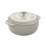 LODGE LODGE Enamel Dutch Oven 6qt - White DNR