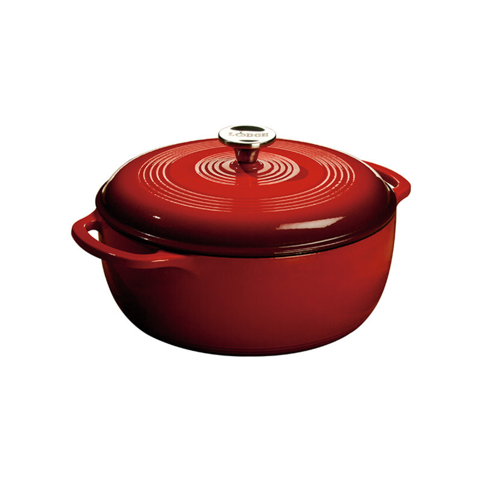 LODGE LODGE Enamel Dutch Oven 6qt - Red DNR