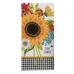 KAYDEE DESIGNS KAYDEE DESIGNS Dual Purpose Tea Towel - Sunflower Charm