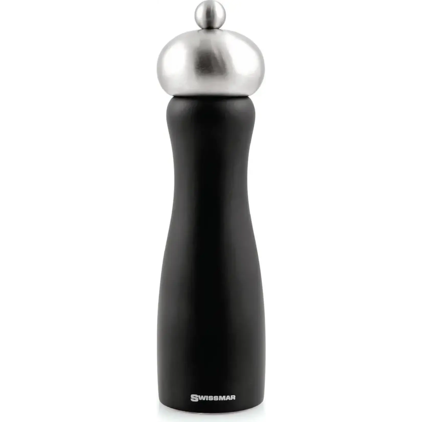 SWISSMAR SWISSMAR Belle Pepper Mill 20cm - Matte Black Wood Mill