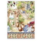 MICHEL DESIGN WORKS MICHEL DESIGN Tea Towel - Tuscan Terrace