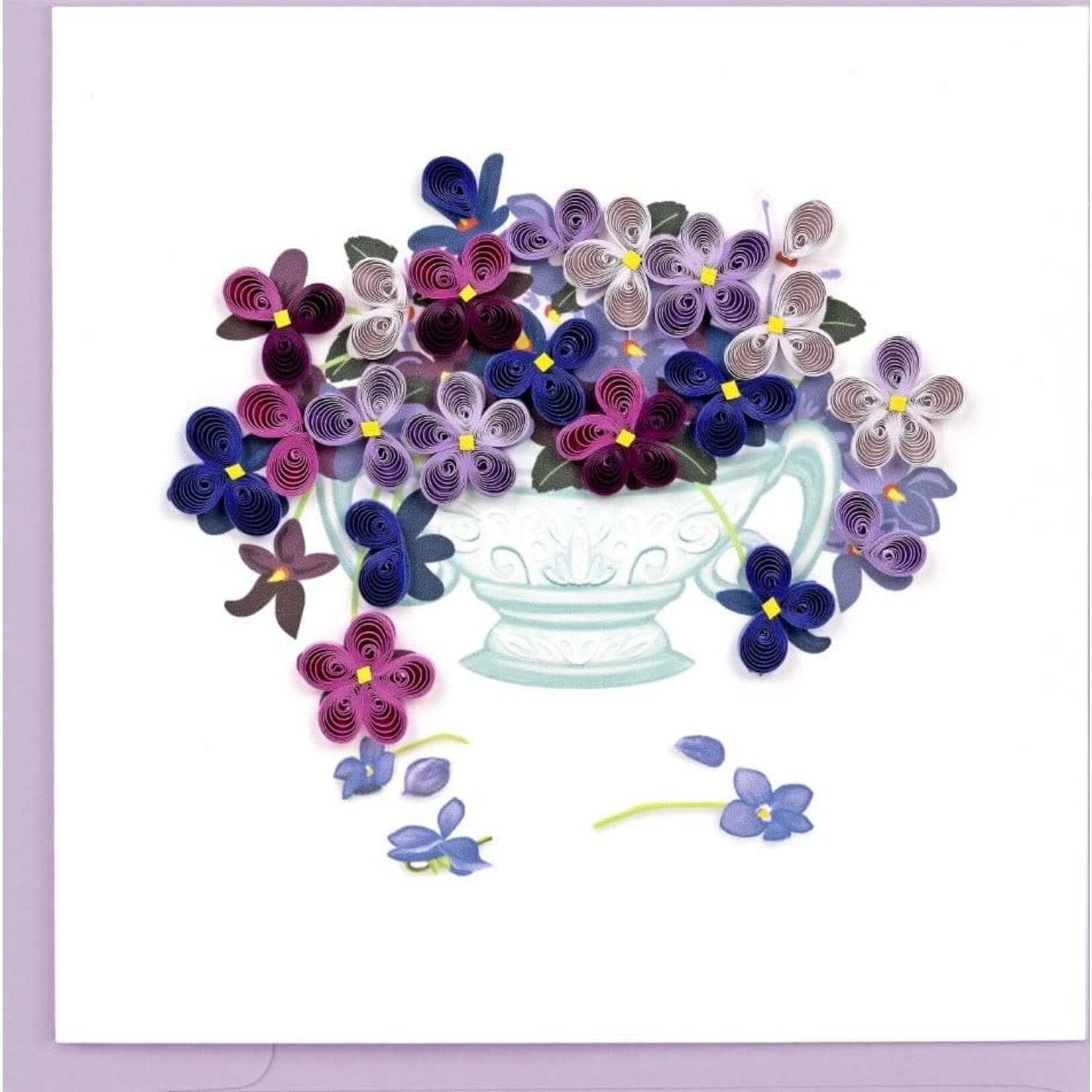 QCARD QCARD Violet Bouquet