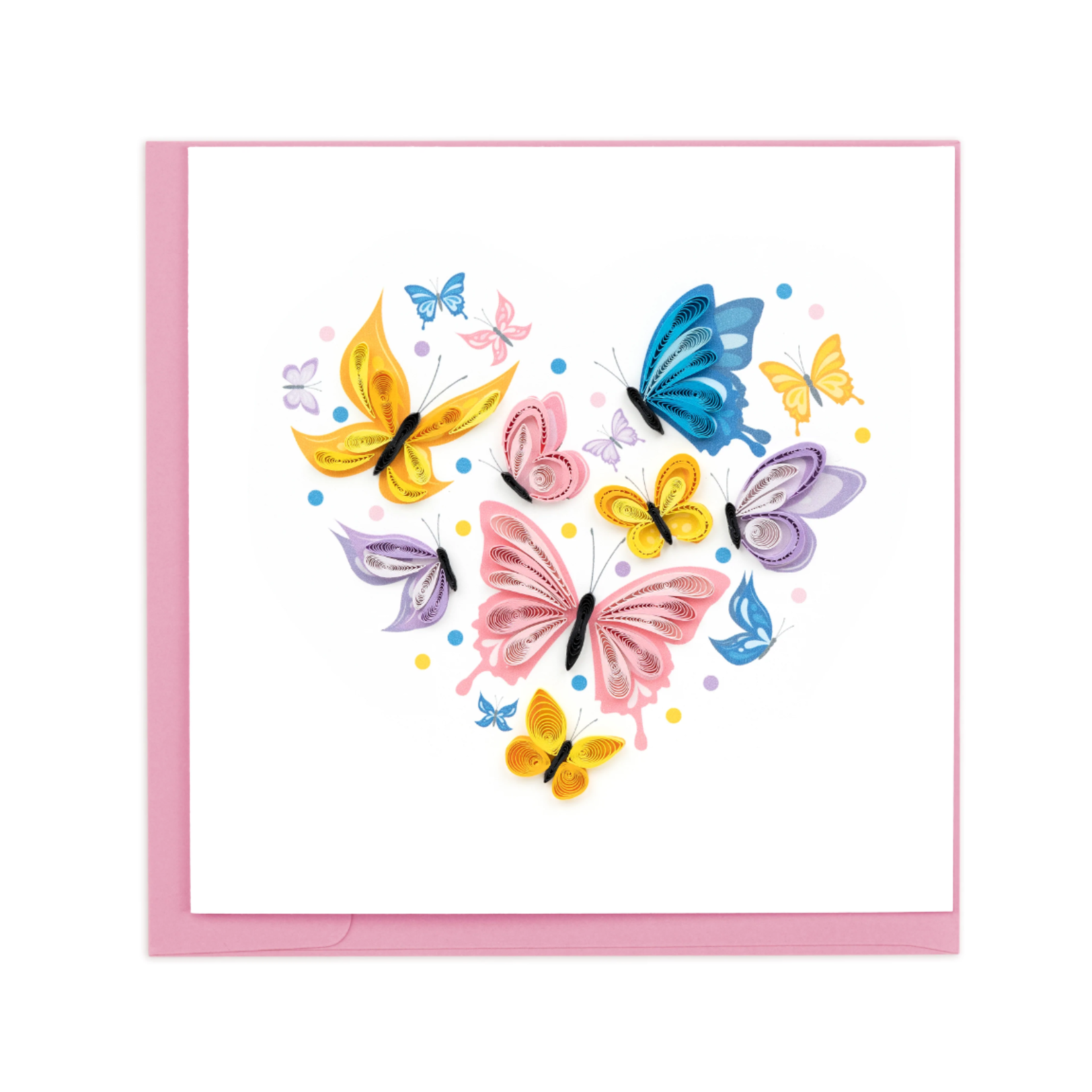 QCARD QCARD Butterfly Heart