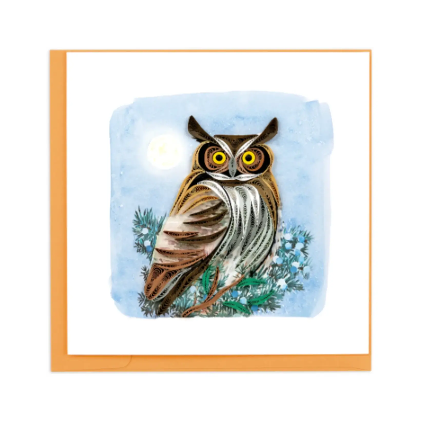 QCARD QCARD Great Horned Owl