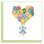 QCARD QCARD Heart Balloon Bunch