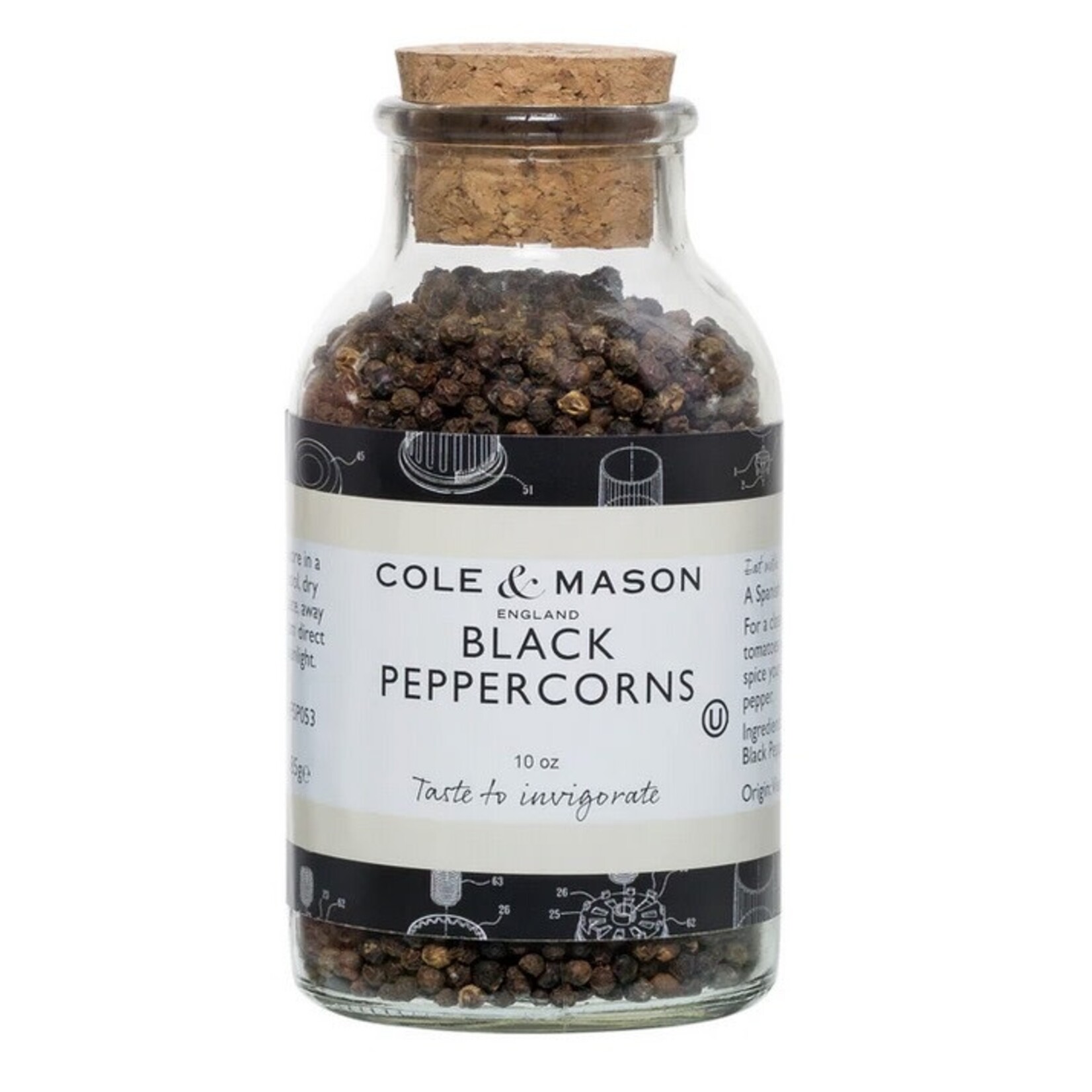 SWISSMAR SWISSMAR Black Peppercorns 10 oz w/cork