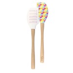 TOVOLO TOVOLO Spatulart Wood Handled Spatula- Conversion Measures