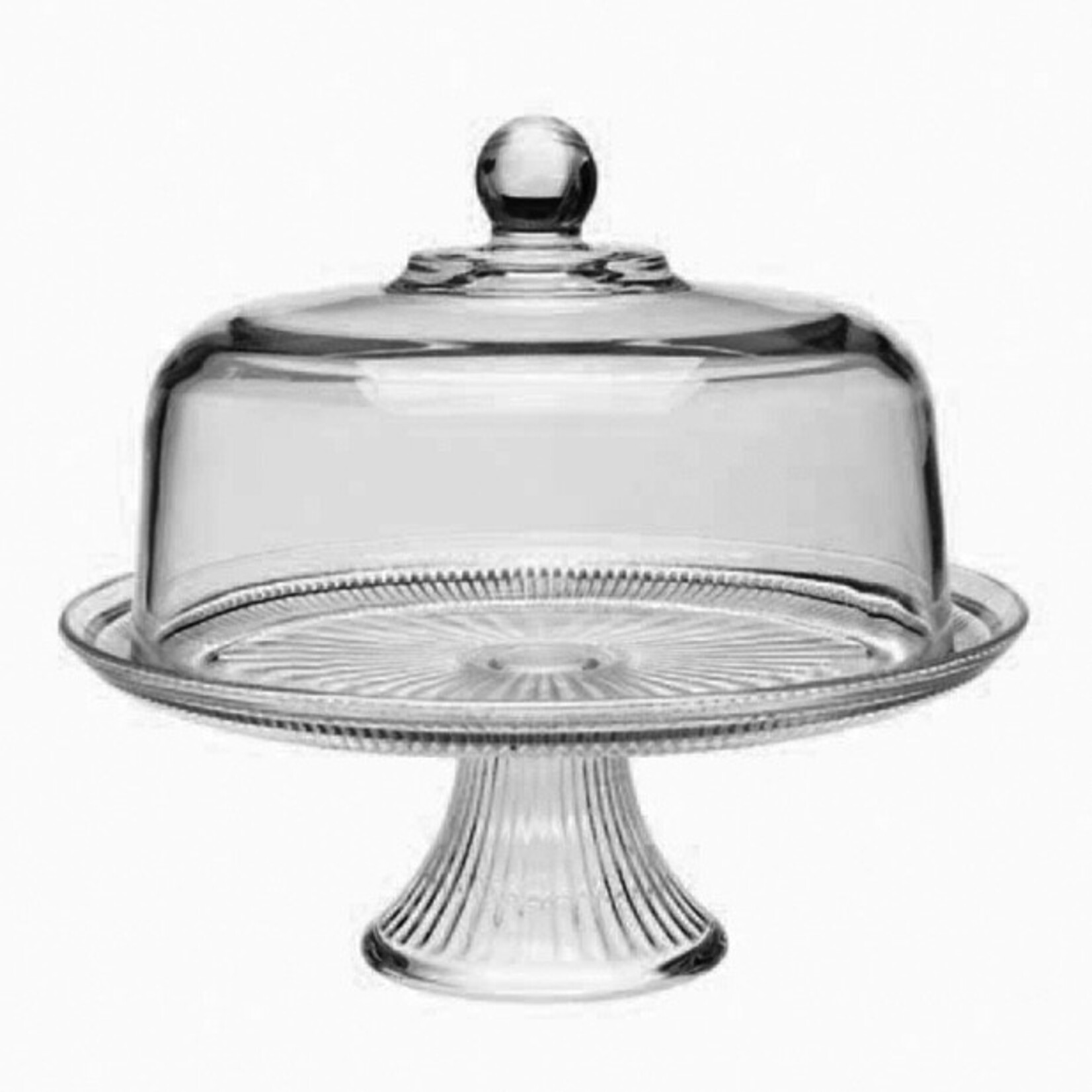 ANCHOR ANCHOR Canton Cake Stand Glass w/cover