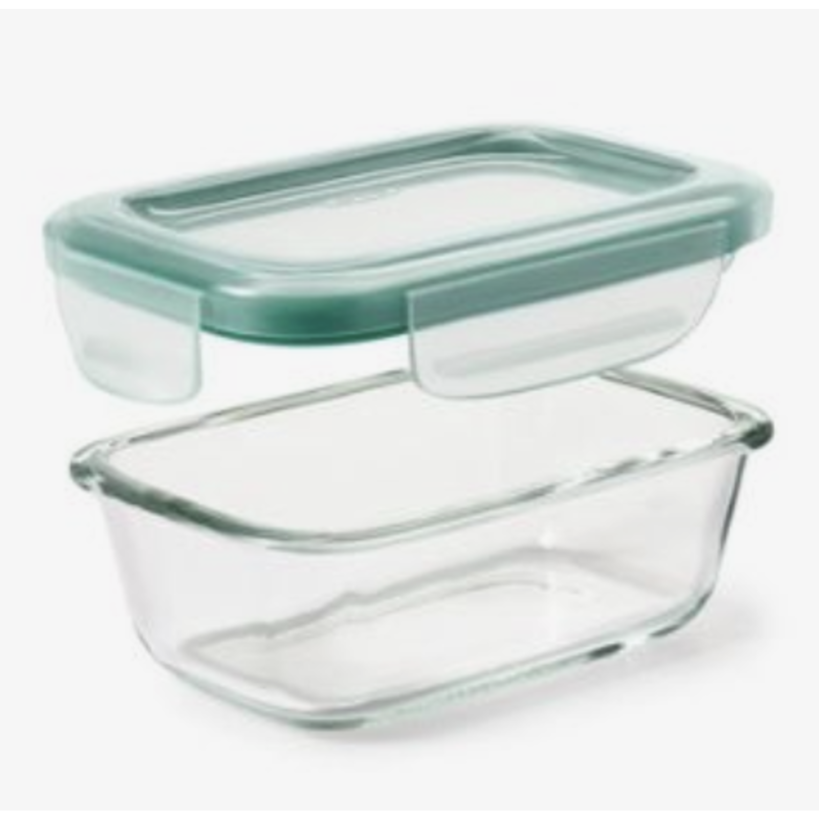 OXO OXO Rectangular Glass Snap Container 8 Cup