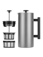 ESPRO ESPRO P6 French Press HEX Handle 1L/32oz - Brushed