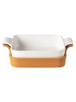 CASAFINA CASAFINA Ensemble Square Baker with Cork Tray 32 - White