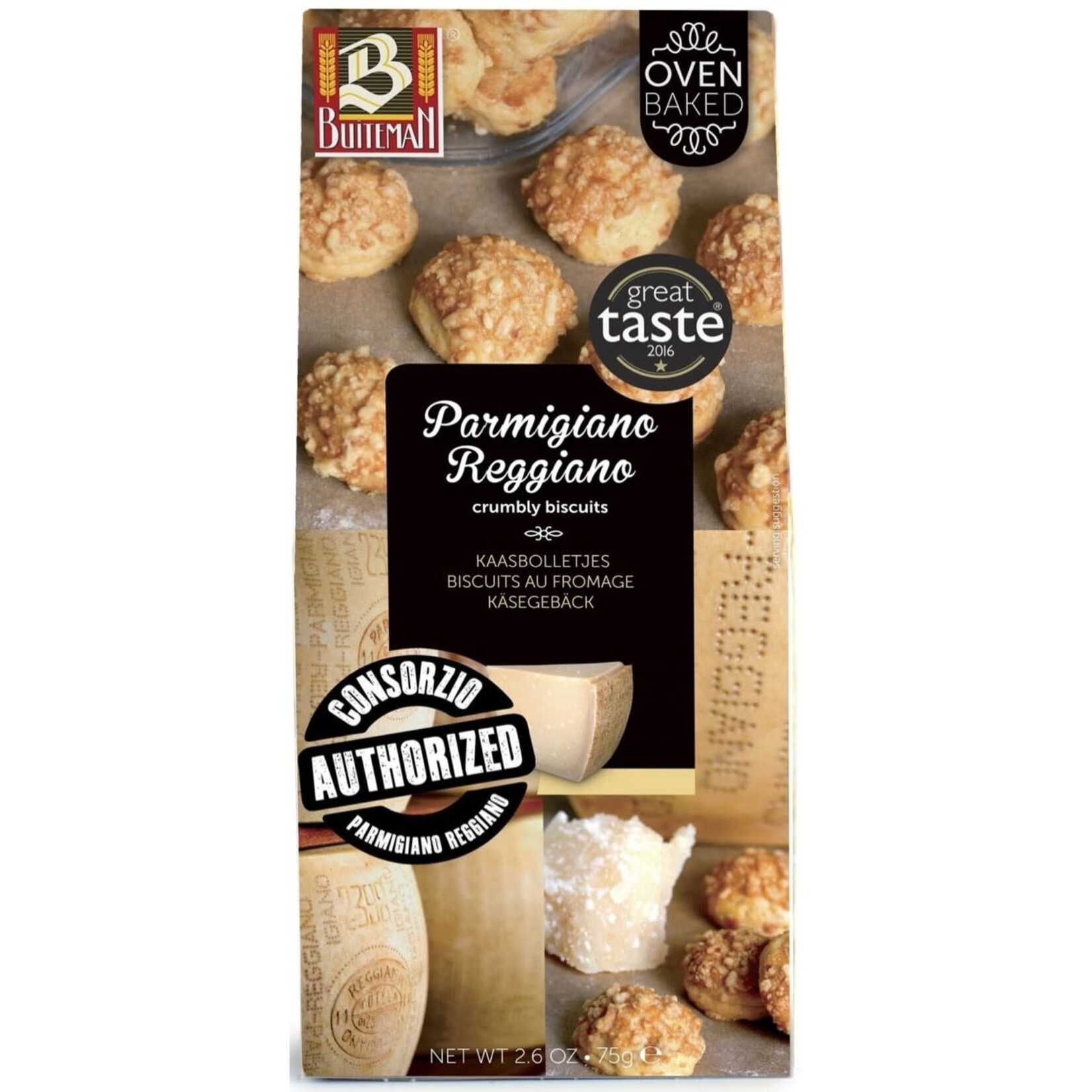 BUITEMAN BUITEMAN Parmigiano Reggiano Crumbles 75g