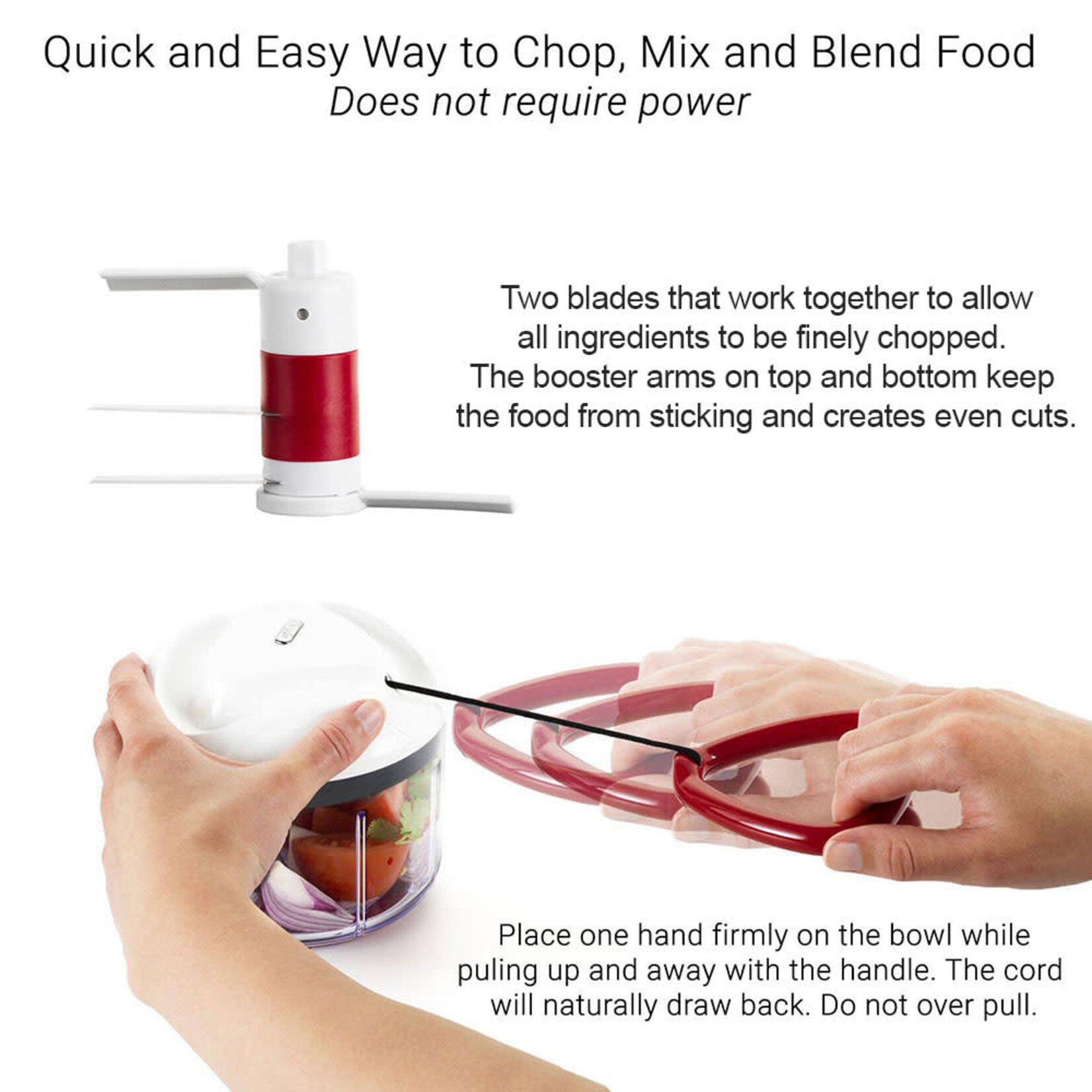 ZYLISS ZYLISS Food Processor Easy Pull DISC