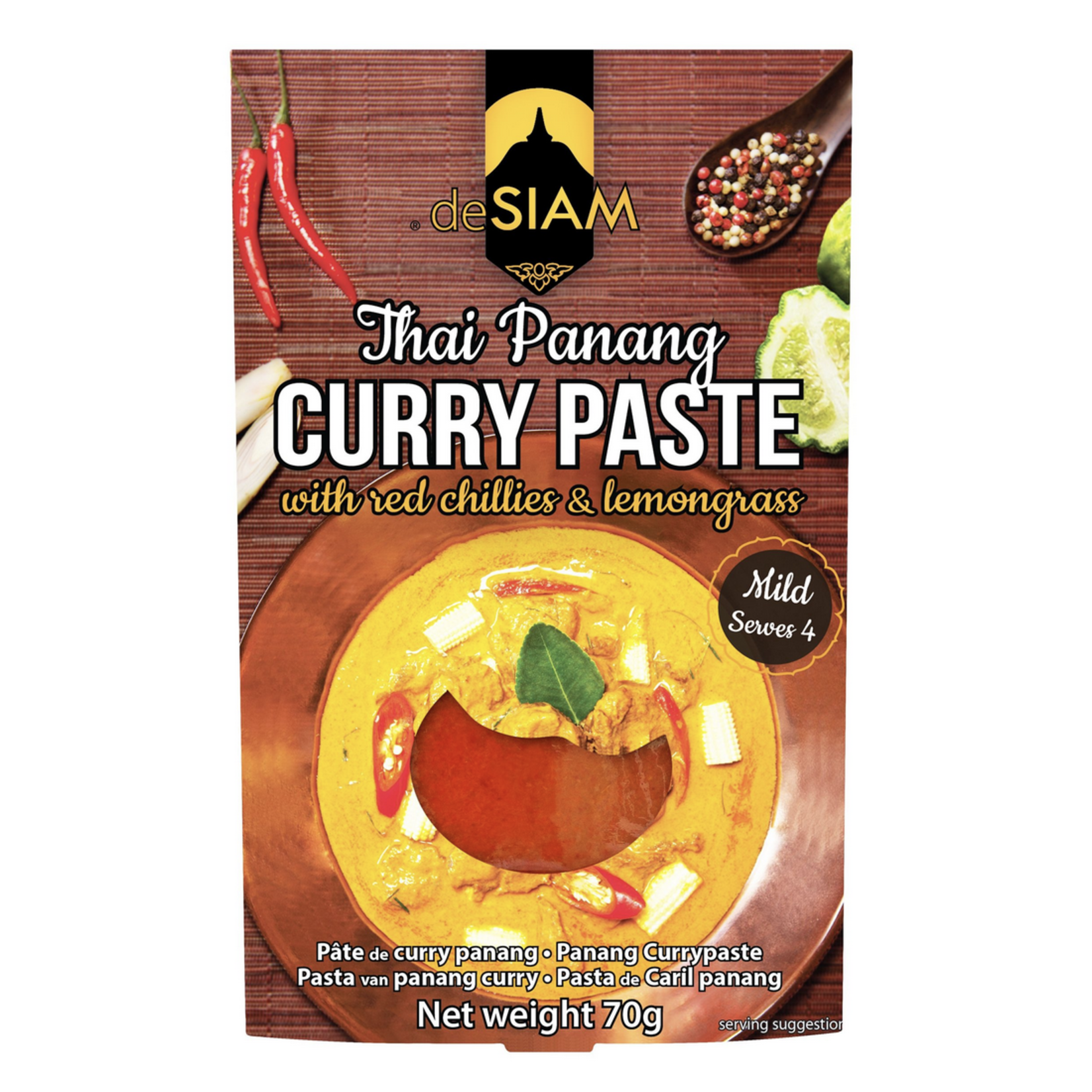 DE SIAM DE SIAM Thai Panang Curry Paste 70g