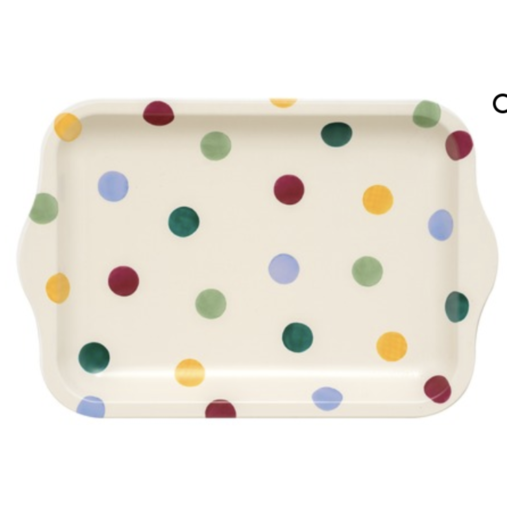 EMMA BRIDGEWATER EMMA BRIDGEWATER Small Rectangular Tray - Polka Dot