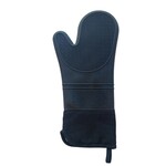 KITCHENBASICS KITCHENBASICS Silicone Oven Mitt 15" - Black