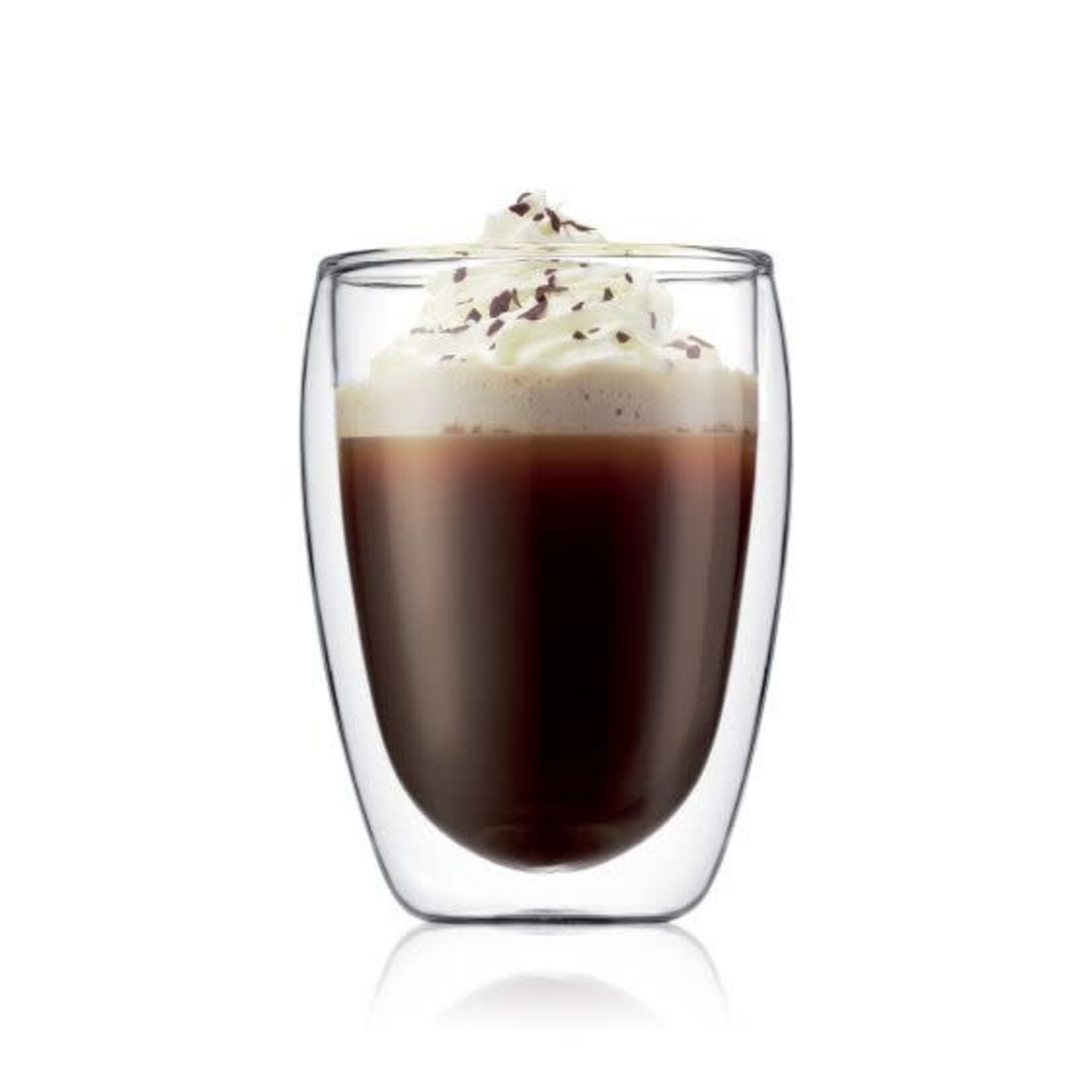 BODUM BODUM Pavina Double Wall Glass 12oz S/6