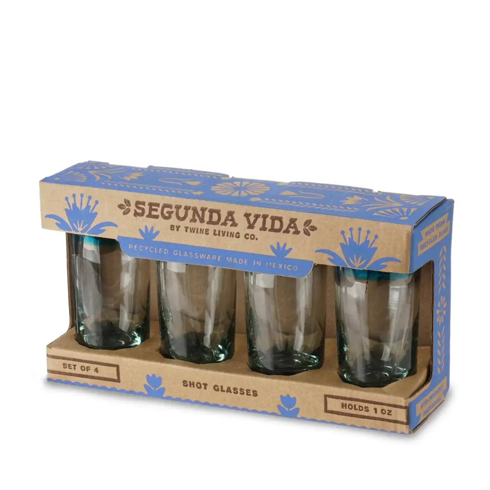 SEGUNDA VIDA SEGUNDA VIDA Shot Glass s/4