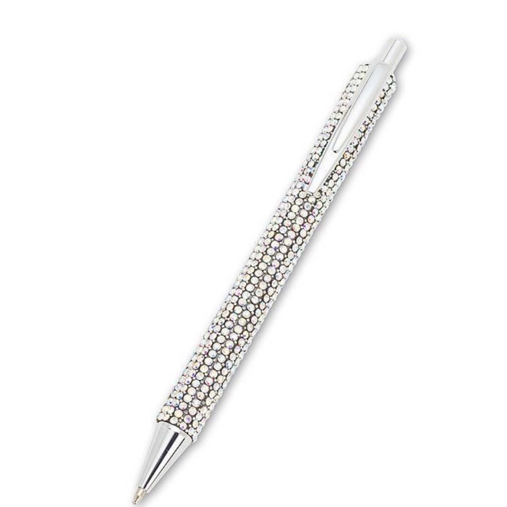 ABBOTT ABBOTT Rhinestone Pen - Silver 5.5"L