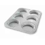 USA PAN USA PAN Mini Fluted Tart Pan - 6 Well