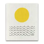 BADGER & BURKE BADGER & BURKE - Sun and Waves Sponge Cloth