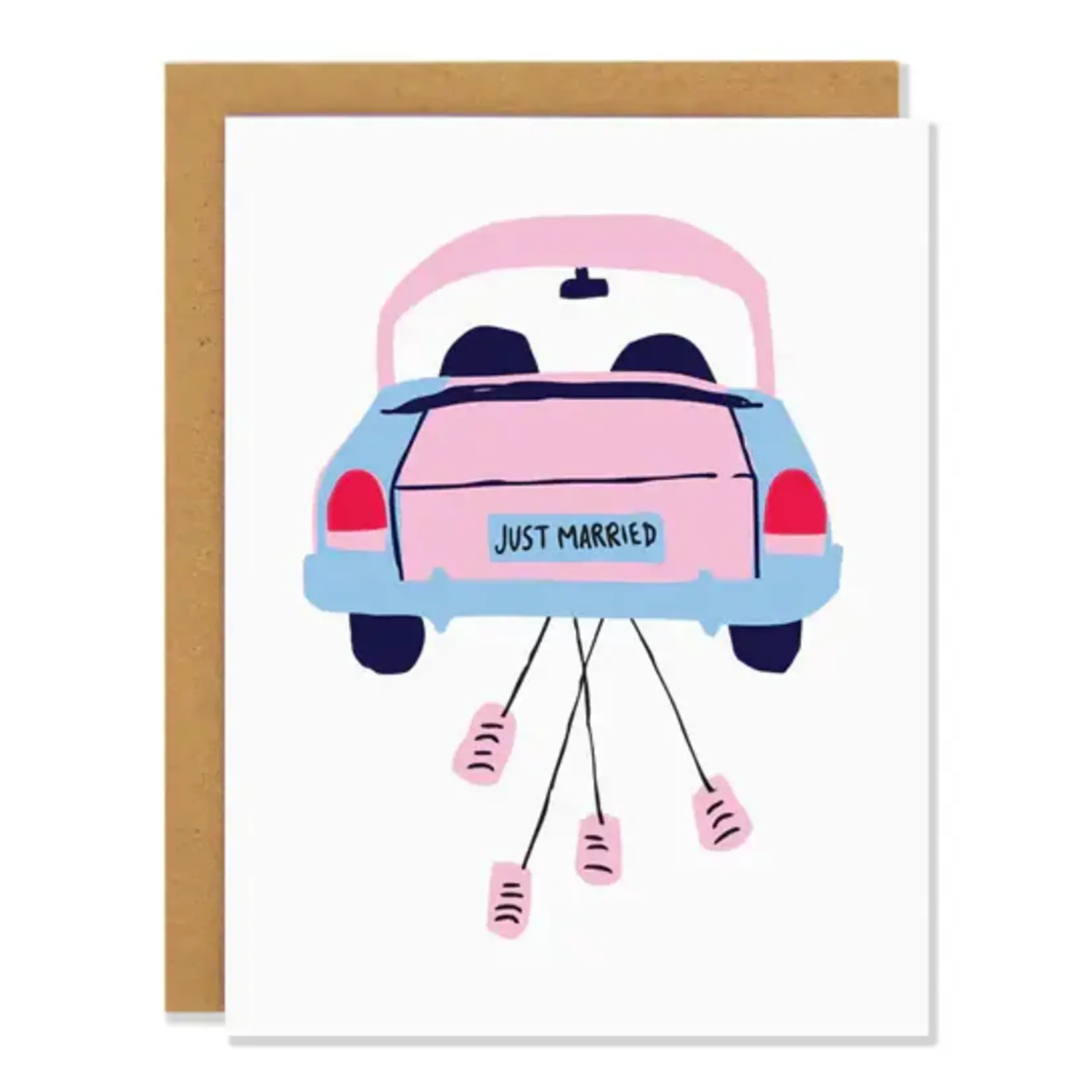 BADGER & BURKE BADGER & BURKE - Just Married Card