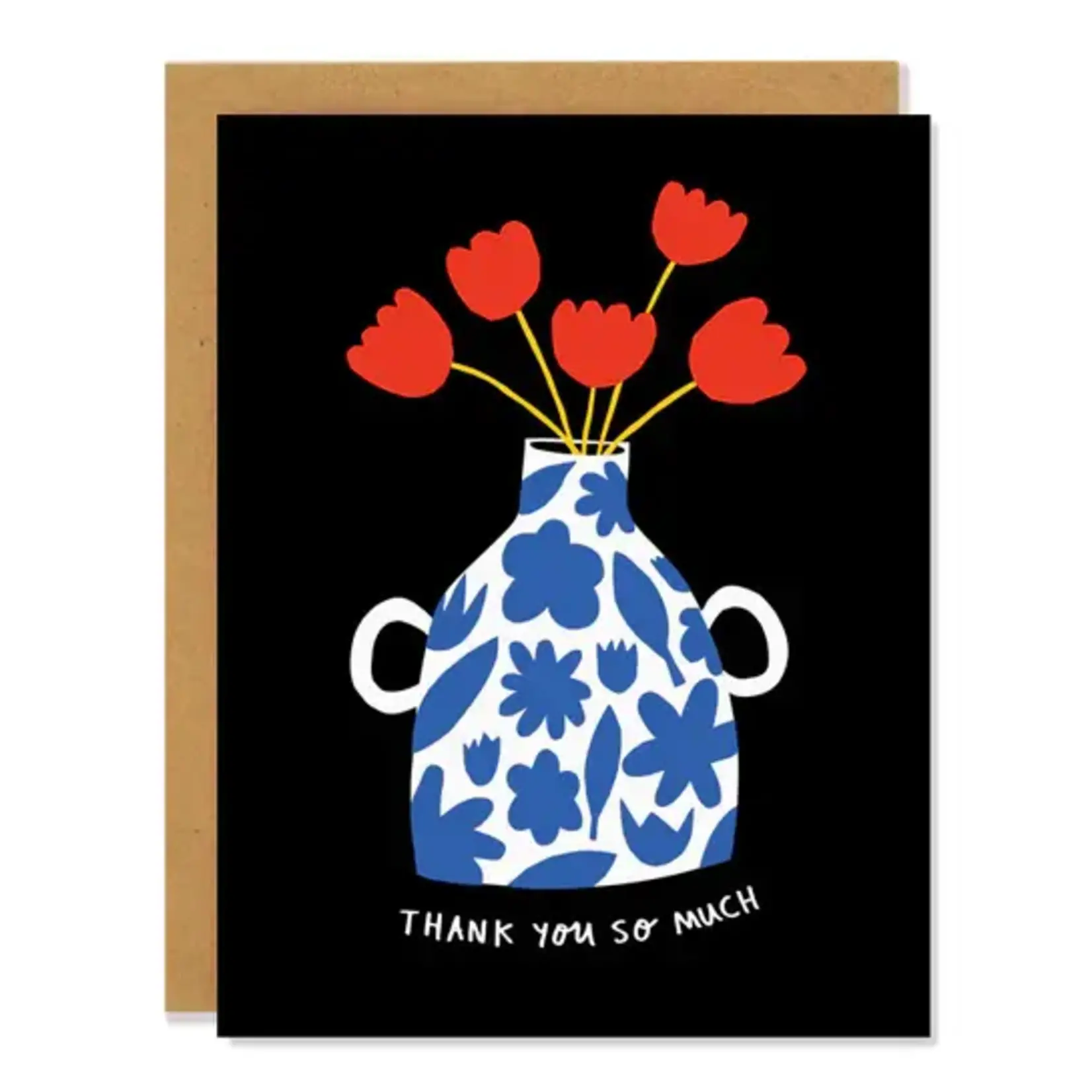 BADGER & BURKE BADGER & BURKE-Thank You Vase