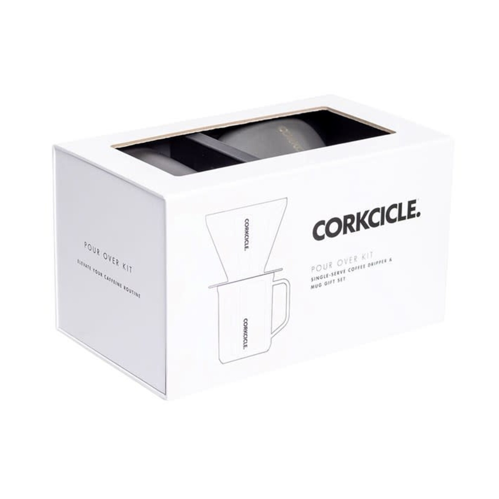 CORKCICLE CORKCICLE Coffee Pour Over Kit - Ceramic Slate