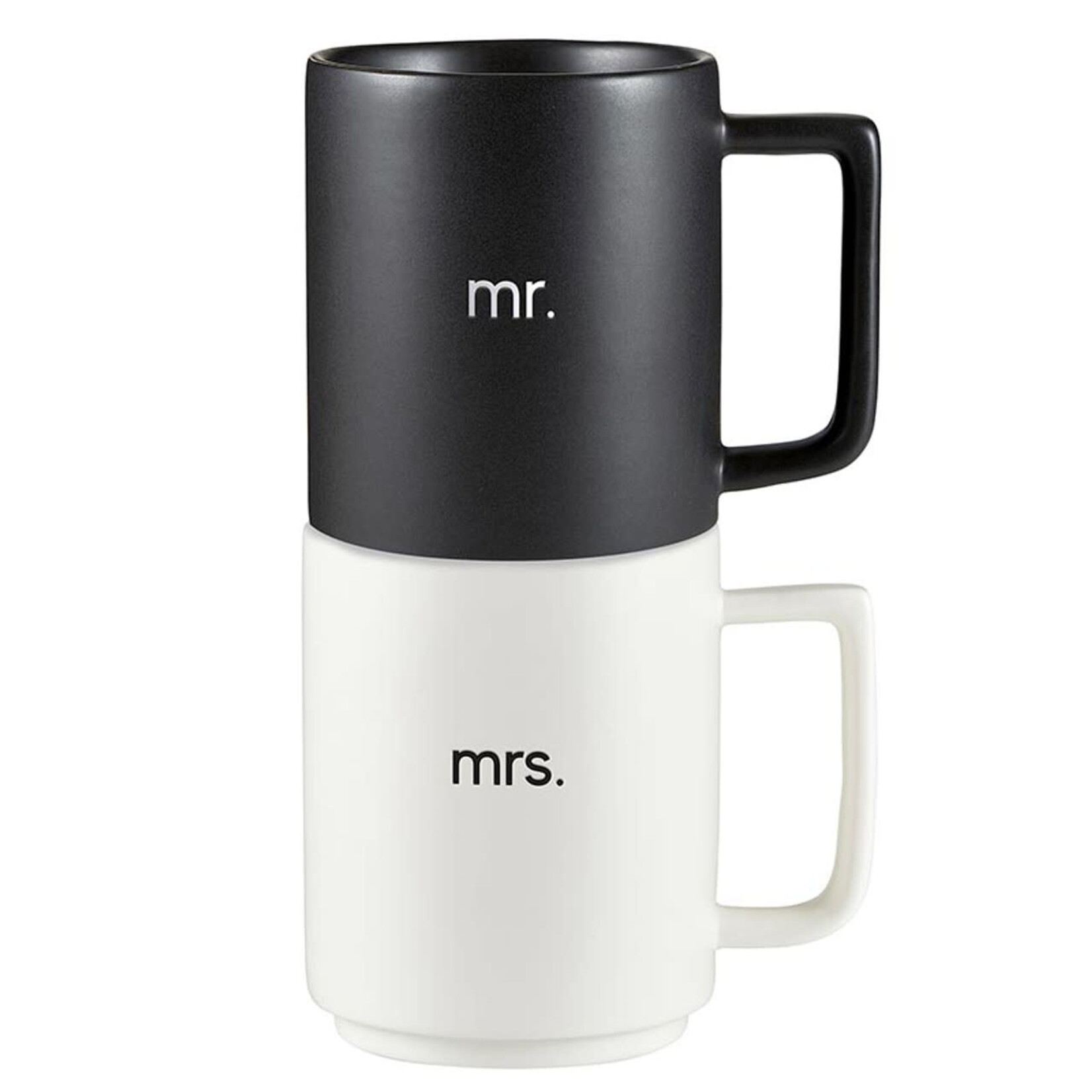 CREATIVE BRANDS CREATIVE BRANDS Mr & Mrs Matte Mug Set