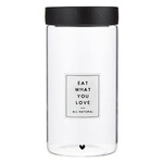 CREATIVE BRANDS CREATIVE BRANDS Pantry Canister Eat What You Love