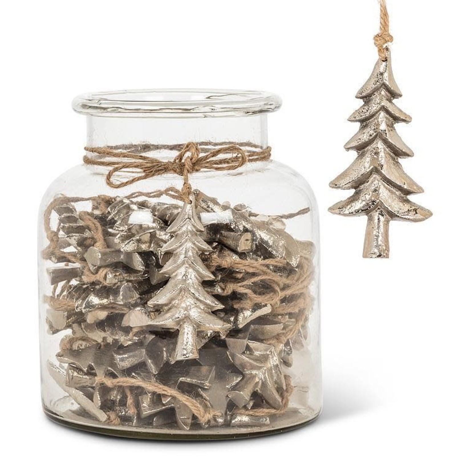 ABBOTT ABBOTT Tree Ornament in Jar 40 pc - Gold 3.5"H