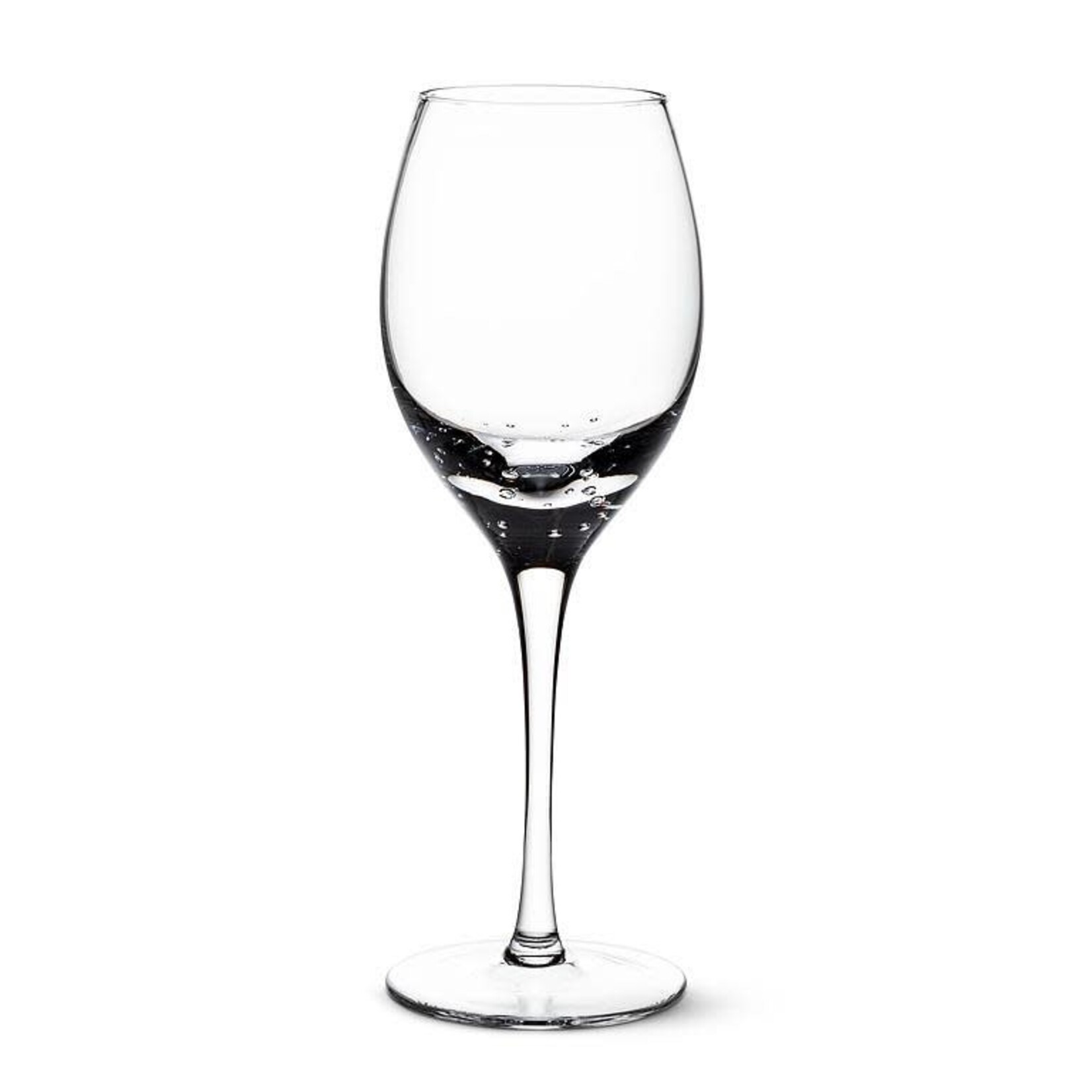 ABBOTT ABBOTT Sham White Wine Glass w/Bubble