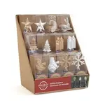 HARMAN HARMAN Holiday Brushed Bottle Stopper - ASST Red BOX