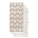 HARMAN HARMAN Linear Tree Tea Towel S/3 - Champagne