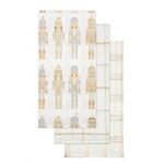 HARMAN HARMAN Nutcracker Tea Towel S/3 - Metal