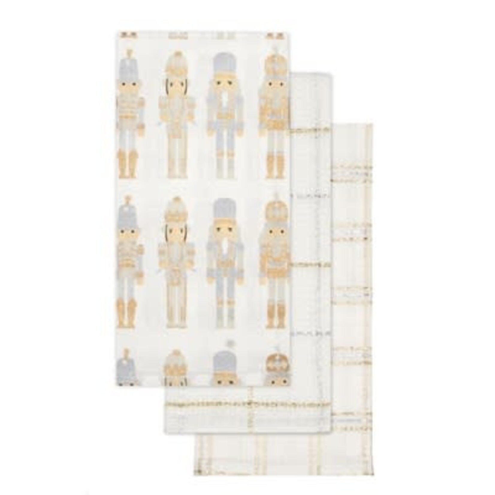 HARMAN HARMAN Nutcracker Tea Towel S/3 - Metal