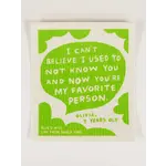 BLUE Q BLUE Q Fav Person Swedish Dishcloth