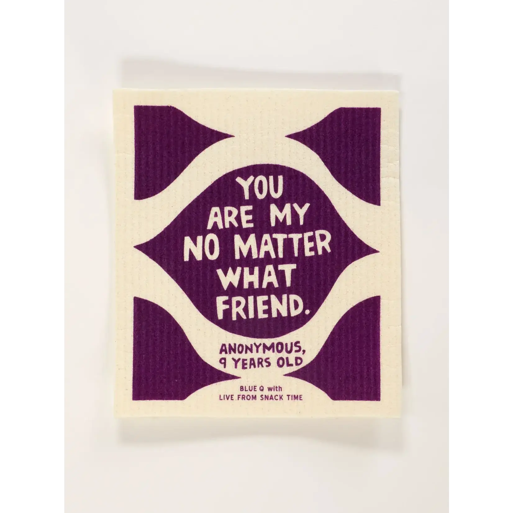 BLUE Q BLUE Q NoMatterWhat Swedish Dishcloth