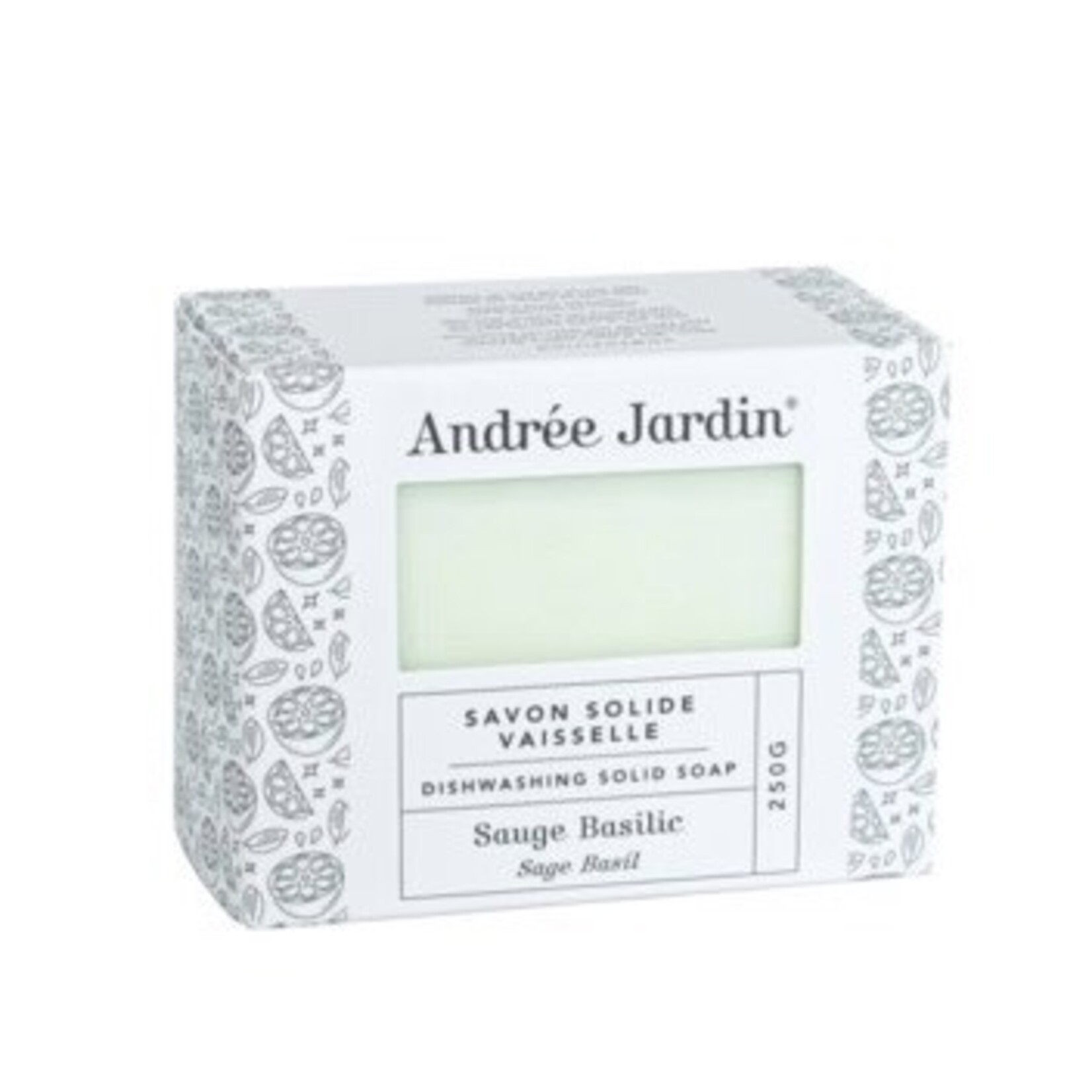 DAVID SHAW ANDREE JARDIN Solid Dishwashing Soap Sage Basil