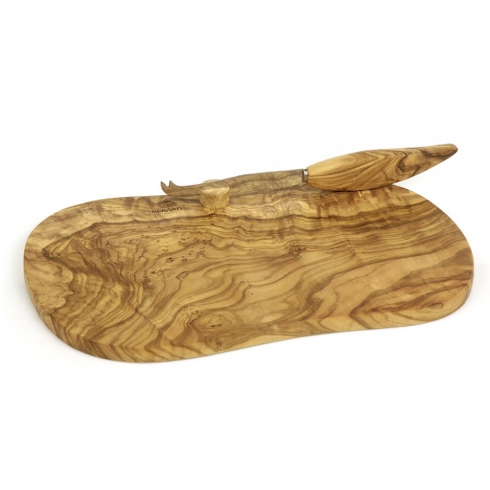 BERARD BERARD Cheeseboard w/Knife - Olivewood