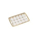 PAMPA BAY PAMPA BAY For The Holidays Plaid Small Tray