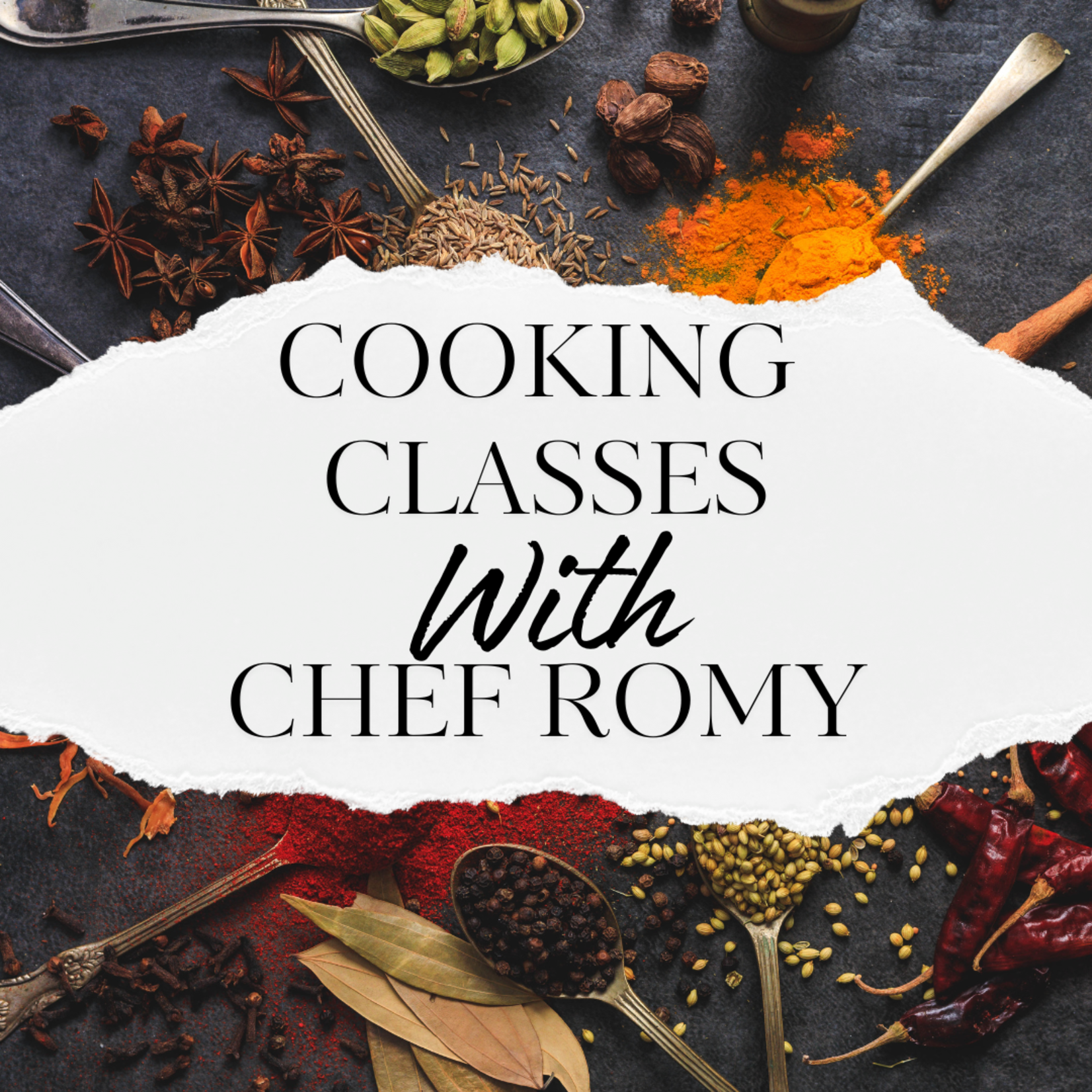 Cooking Class :  Chef Romy Sept 25th, 2024