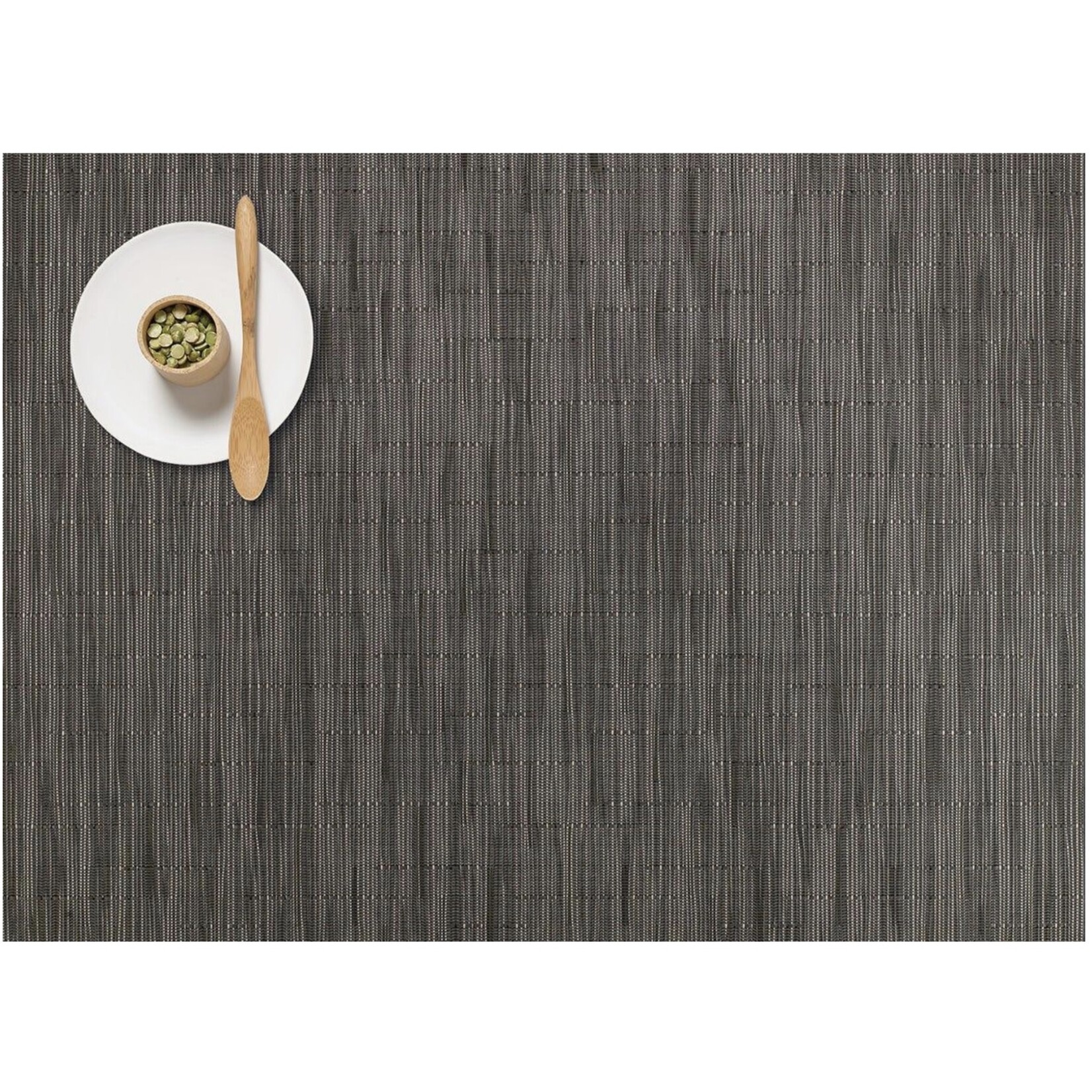 CHILEWICH CHILEWICH Bamboo Placemat 14x19 - Grey Flannel