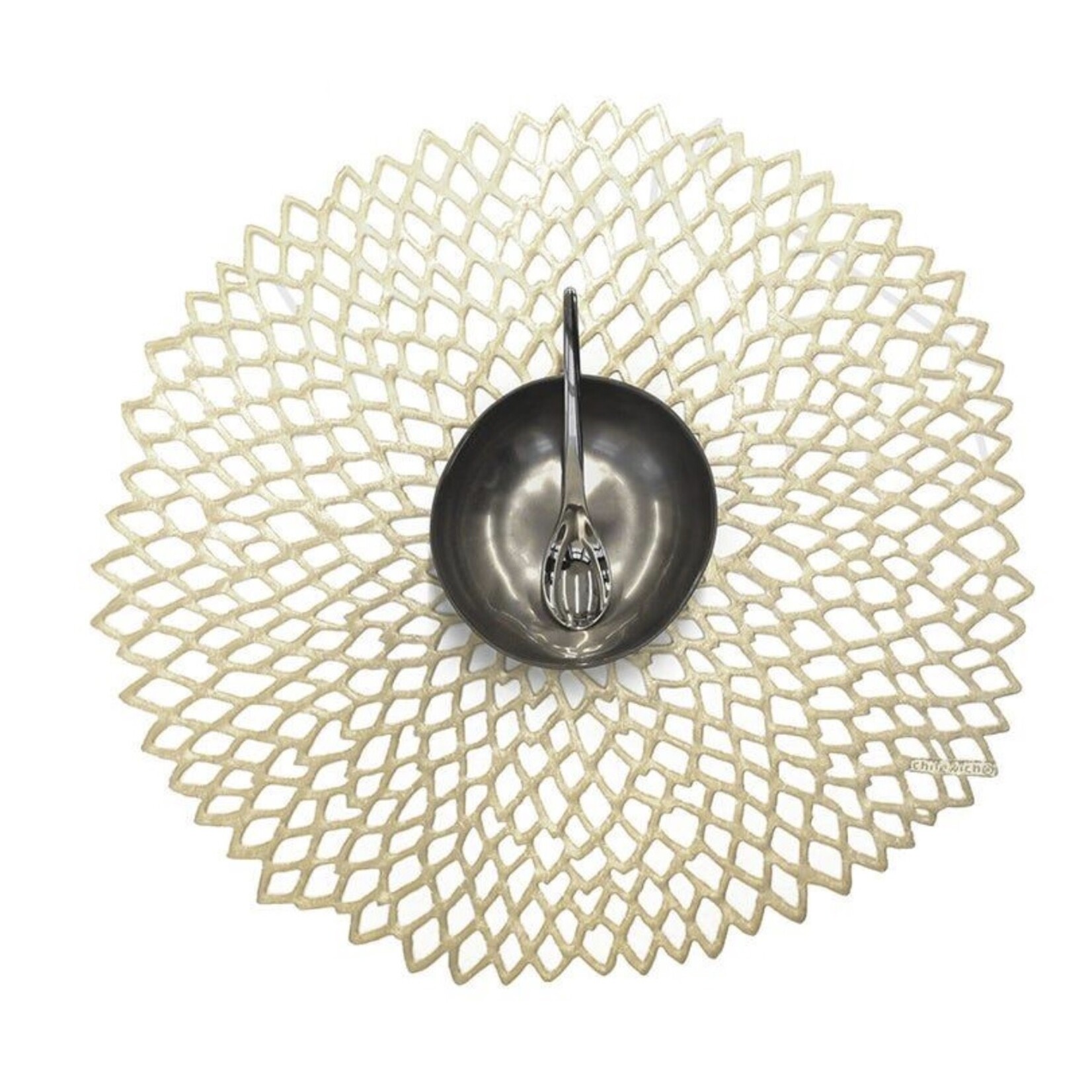 CHILEWICH CHILEWICH Dahlia Placemat - Champagne